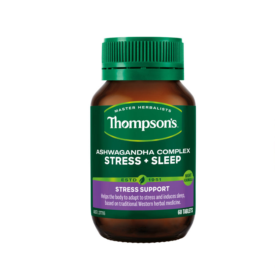 Thompsons Ashwagandha Complex Stress + Sleep 60tabs