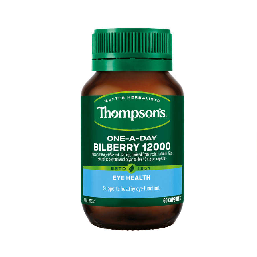 Thompsons One-a-day Bilberry 12000mg 60caps