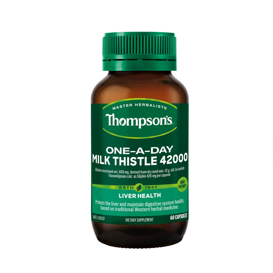 Thompsons One-a-day Milk Thistle 42000mg 60caps