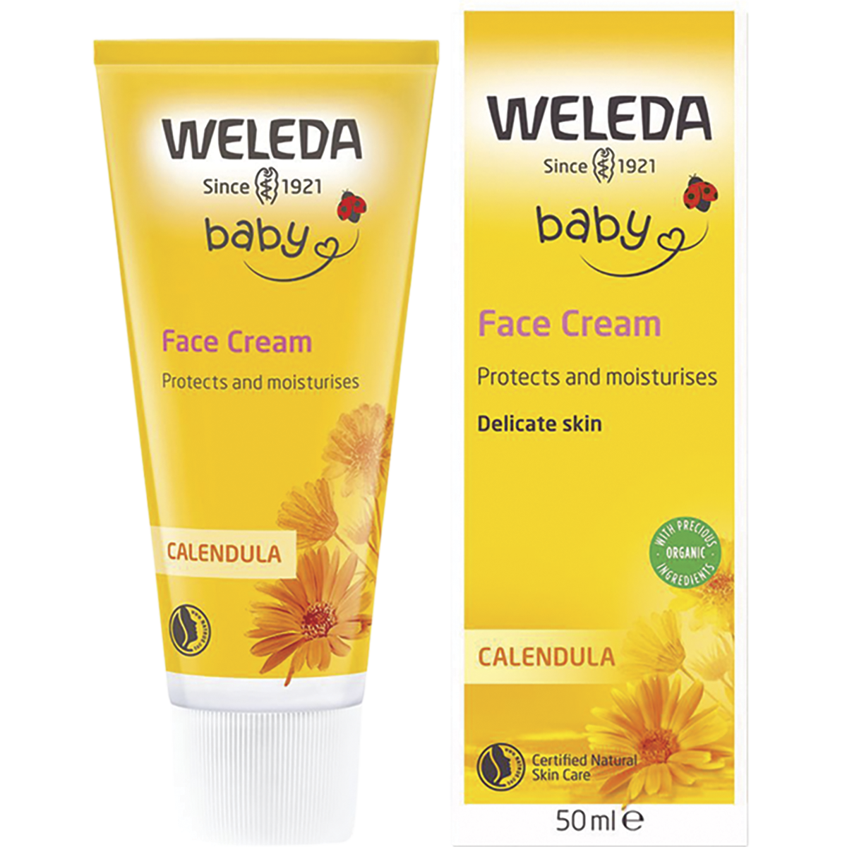 Weleda Calendula Baby Face Cream 50ml