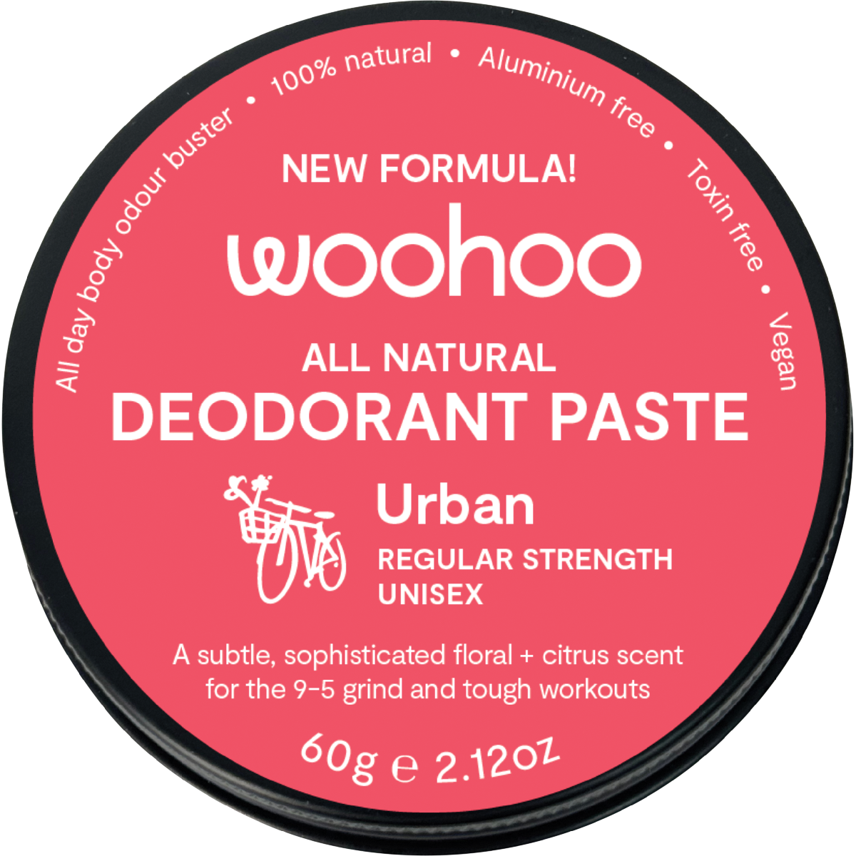 Woohoo! Deodorant Paste URBAN 60g