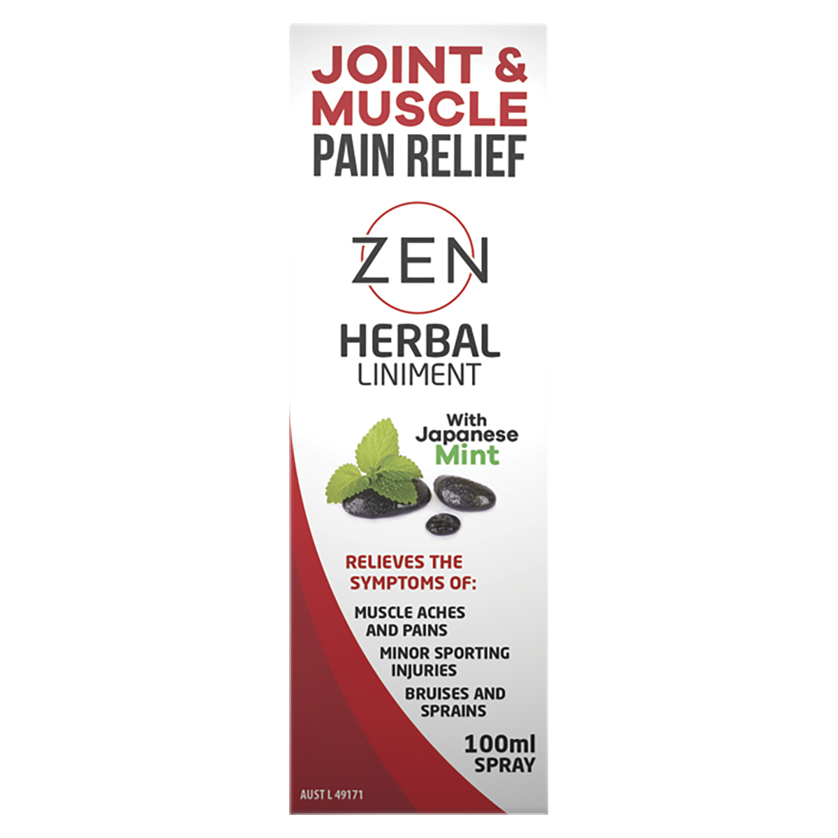 Zen Herbal Liniment 100ml Spray