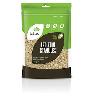 Lotus Lecithin Granules Unbleached 200g