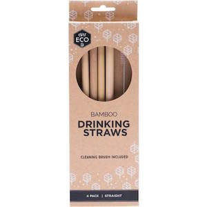 Ever ECO Bamboo Straws 4pack