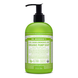 pump soap 355ml lemongrass lime