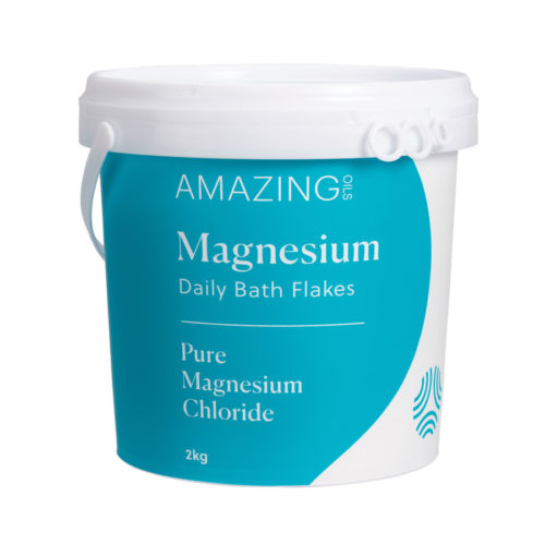 amazing oils magnesium daily bath flakes 2kg
