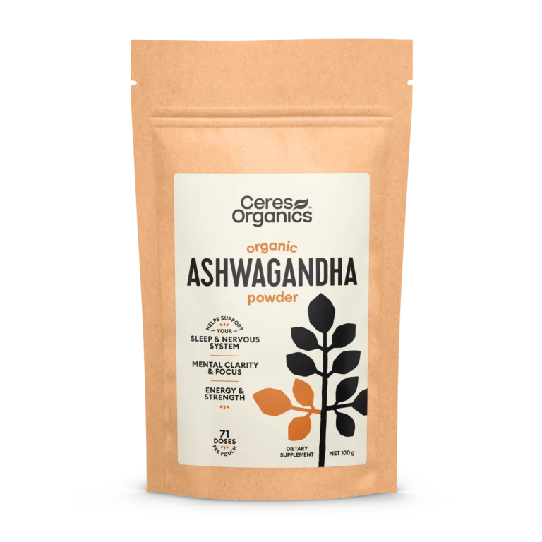 Ceres Organics Ashwagandha Powder 100g