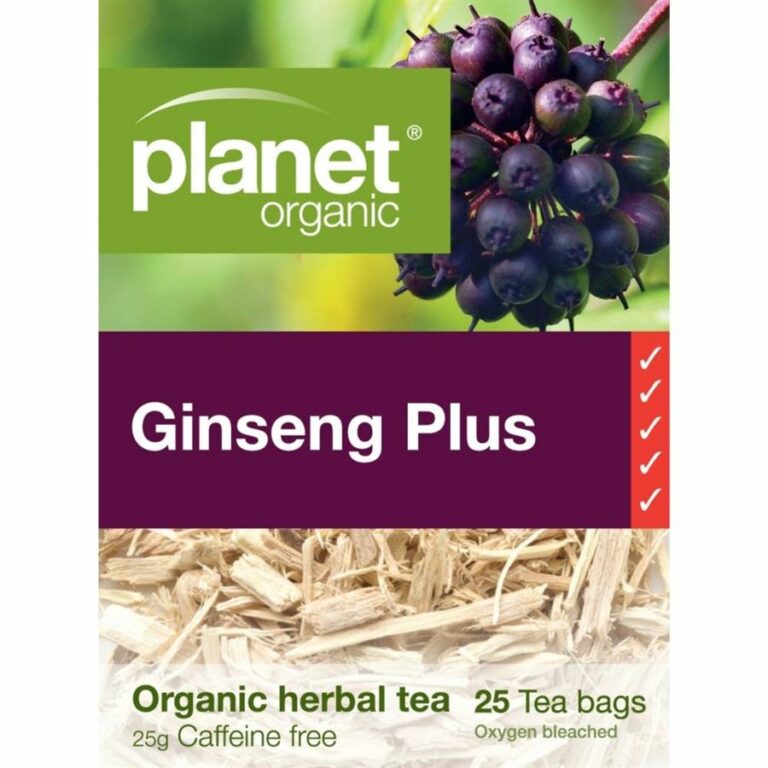 Planet Organic Ginseng Plus 25bags