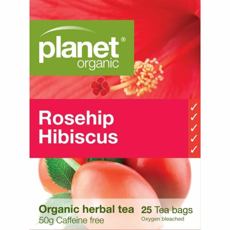 Planet Organic Rosehip Hibiscus 25bags
