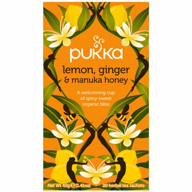 Pukka Lemon Ginger & Manuka Honey 20bags