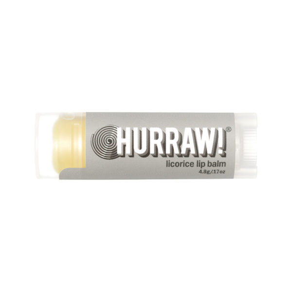 hurraw! licorice lip balm 4.8g