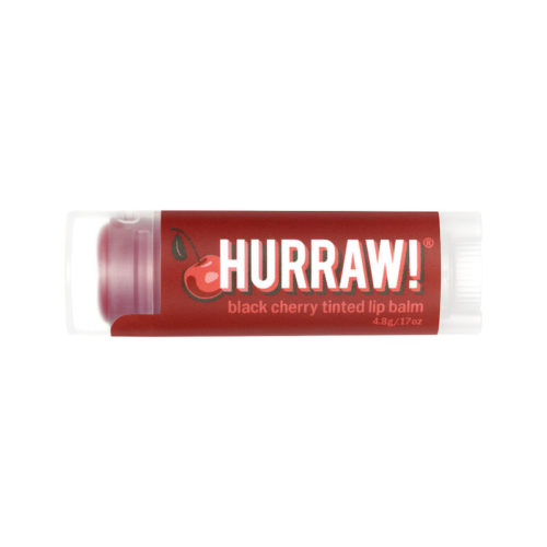 hurraw! black cherry lip balm 4.8g