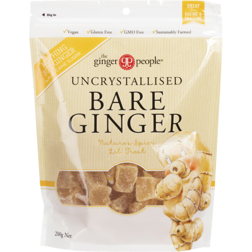 the ginger people uncrystallised bare ginger 200g