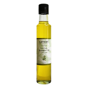 carwari extra virgin sesame oil organic 250ml
