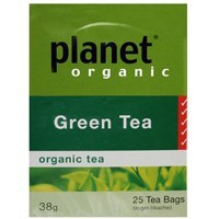 planet organic green tea 25bags
