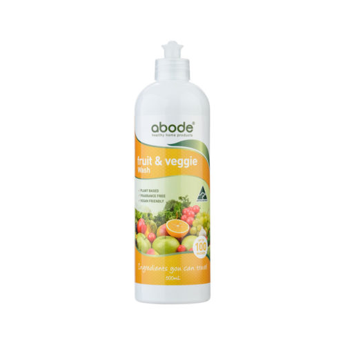 abode fruit & veggie wash 500ml