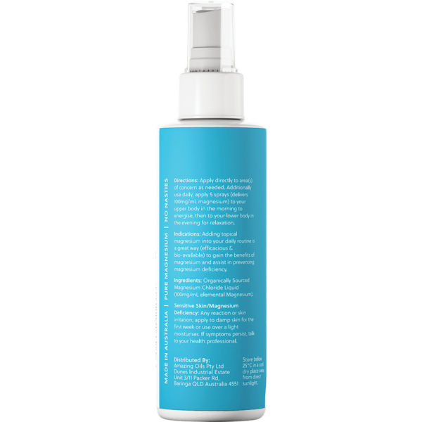 amazing oils magnesium oil daily spray 200ml