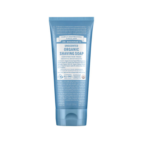 dr. bronners shaving gel unscented 208ml