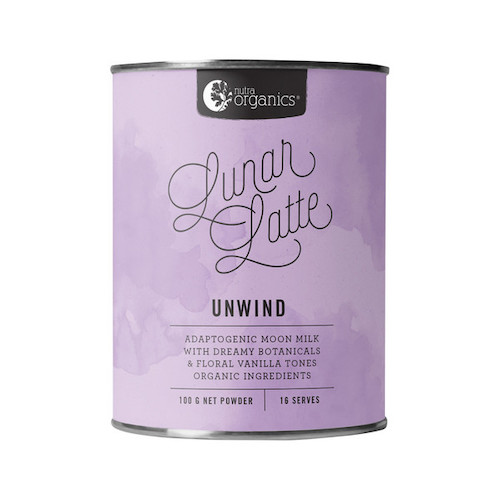 nutra organics lunar latte (unwind) organic 100g
