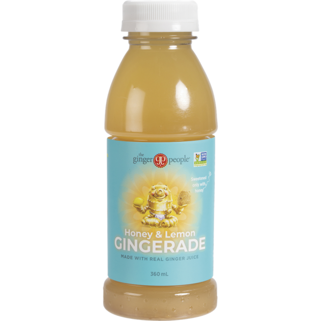 the ginger people gingerade lemon & honey 355ml