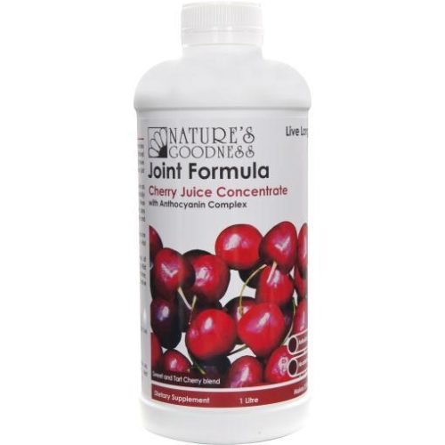 nature's goodness joint formula cherry concentrate 1lt