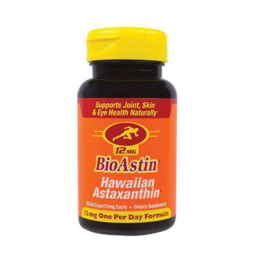bioastin natural hawaiian astaxanthin 12mg 50caps