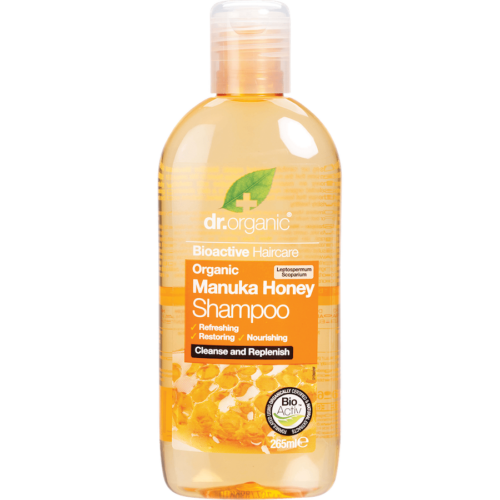 dr. organic manuka honey shampoo 265ml