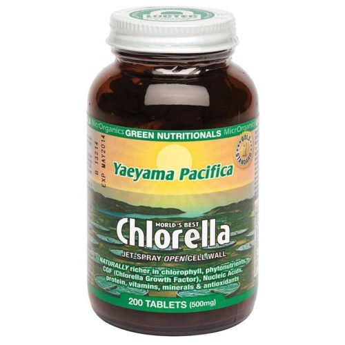 green nutritionals yaeyama chlorella 200tabs
