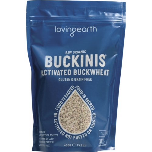 loving earth activated buckinis 450g