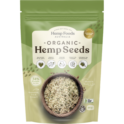 essential hemp organic hemp seeds hulled 114g