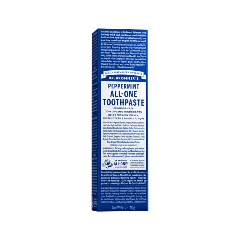 Dr. Bronners All-One Toothpaste Peppermint 140g