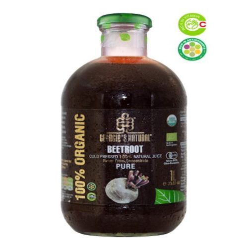 georgia's natural pure beetroot juice organic 1lt