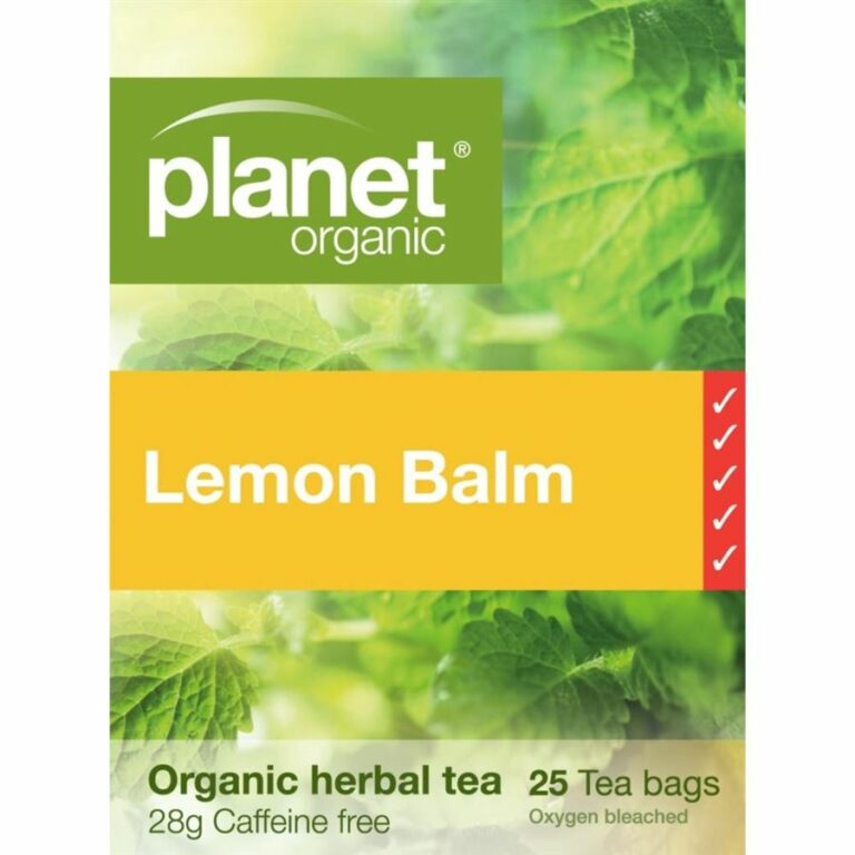 Planet Organic Lemon Balm 25bags